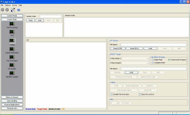 E-sys software picture
