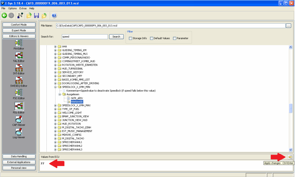 How to Change BMW F-series coding Values-2