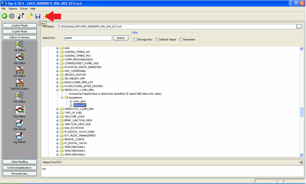 How to Change BMW F-series coding Values-3