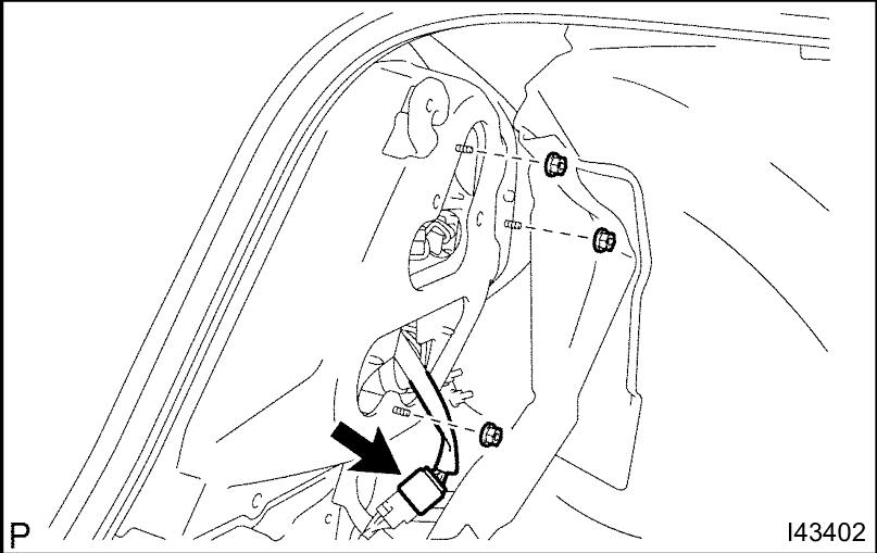 Camry altise replacing a tail light guide-2