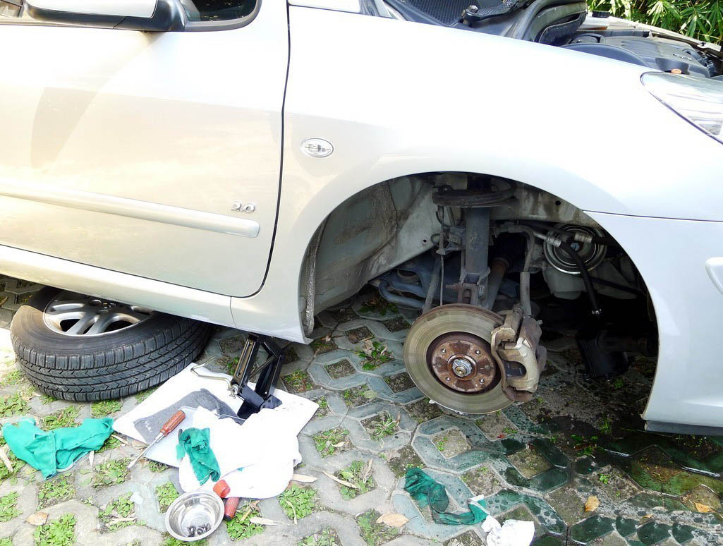How to solved Peugeot 307 Power Steering Pump Leaking-4