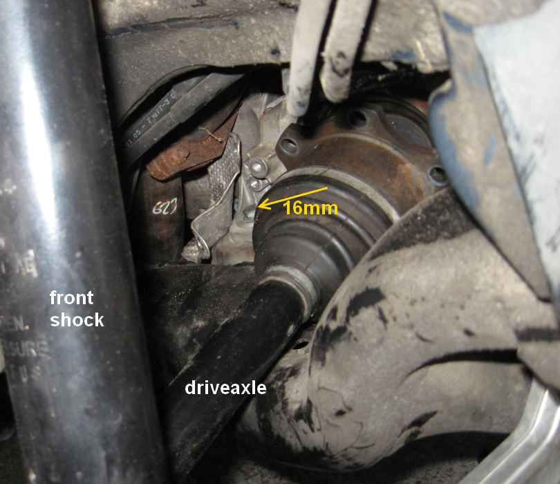  How To Replace Transmission Mount On VW Passat-3