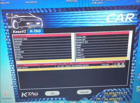 How to read Ford Transit SID208 ECU3