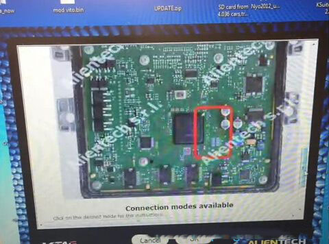 How to read Ford Transit SID208 ECU4