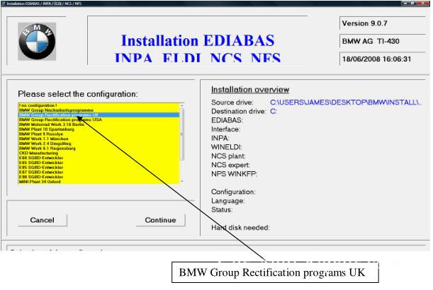 How To Install BMW Ediabas INPA On Win XP Vista (7)