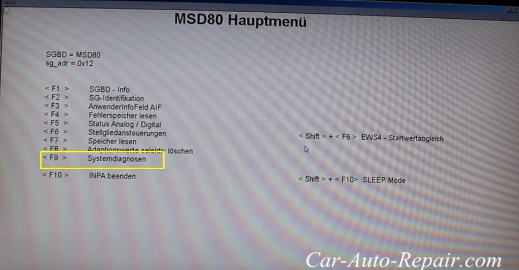 BMW INPA Coding For BMW E90 N54 Engine Injector (4)