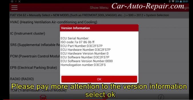 FIAT 2012 Throttle Body Self Learning Guide-3