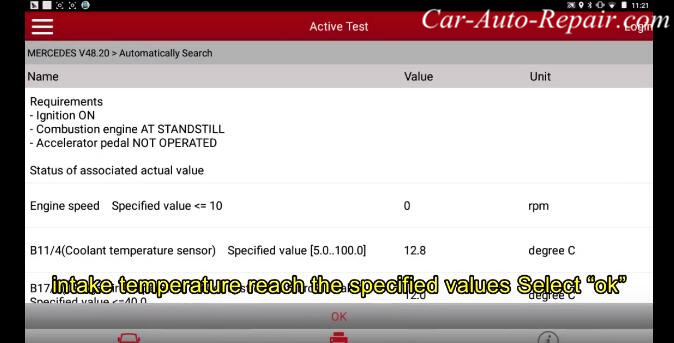 AdjustCalibrate Throttle Position for Benz 212 2014 (4)