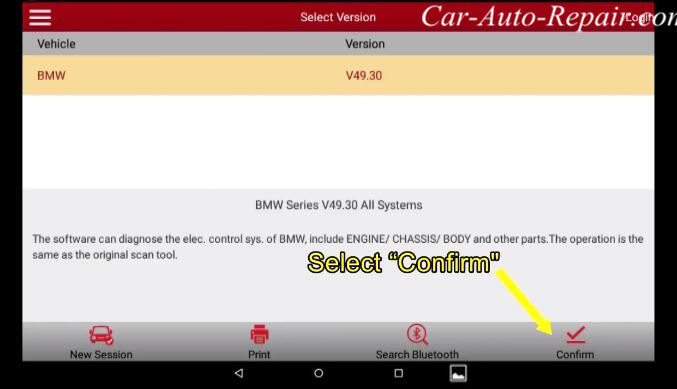 How to Coding for BMW E-series Footwell Module (FRM) by X431 (1)