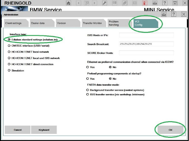 K+DCAN Configuration and Verification With BMW ISTA+ (7)