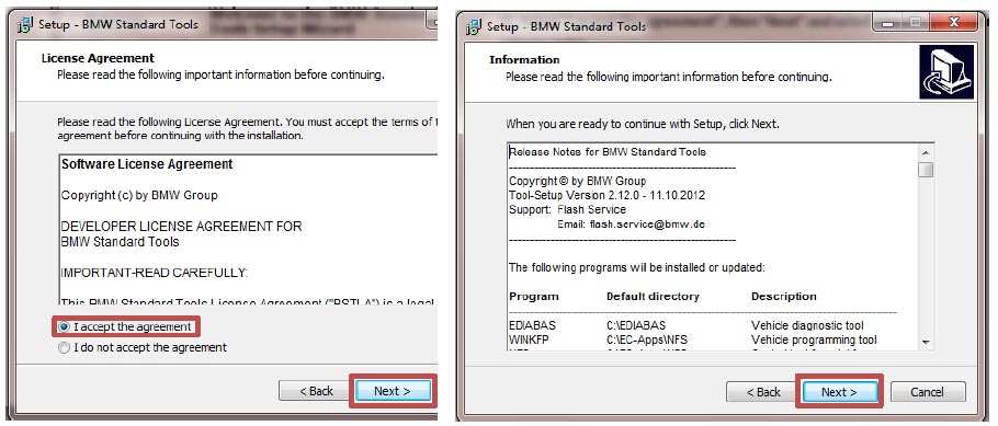 How to Install BMW Standard 2.12 Software (4)