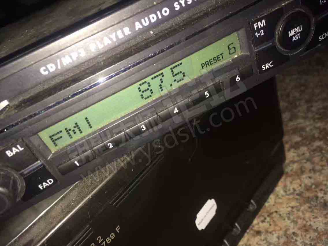 VW POLO Audio Show “1000 Error” After Starter Motor Replacing-3