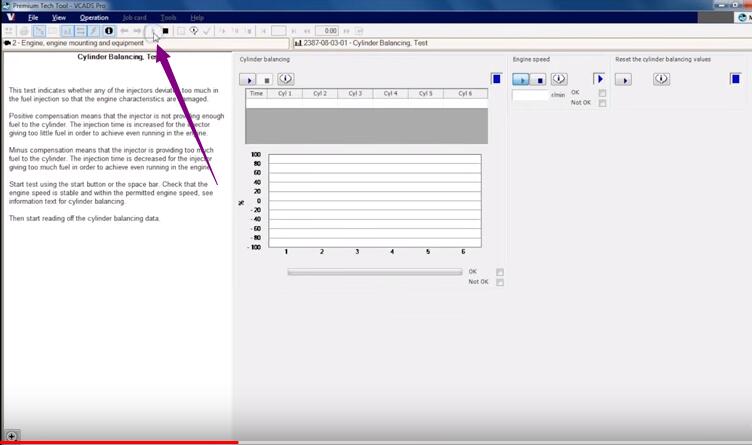 Volvo Premium Tech Tool PTT Cylinder Balance Test-6