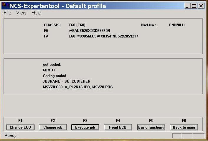 BMW E60 Coding by INPA and NCS Expert Cable (10)