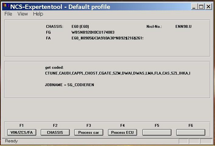 BMW E60 Coding by INPA and NCS Expert Cable (7)