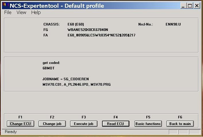 BMW E60 Coding by INPA and NCS Expert Cable (9)