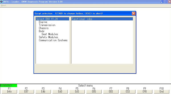 BMW INPA E60 CodingDiagnose Guide