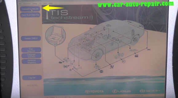 How to use Toyota TIS Techstream (2)