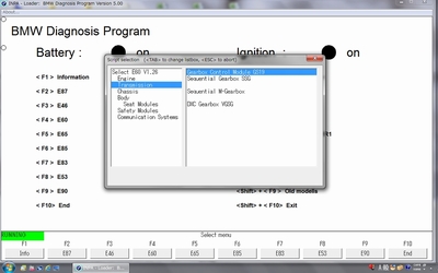 Reset & Relearn E60 BMW Automatic Transmission with INPA (1)