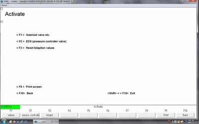 Reset & Relearn E60 BMW Automatic Transmission with INPA (3)