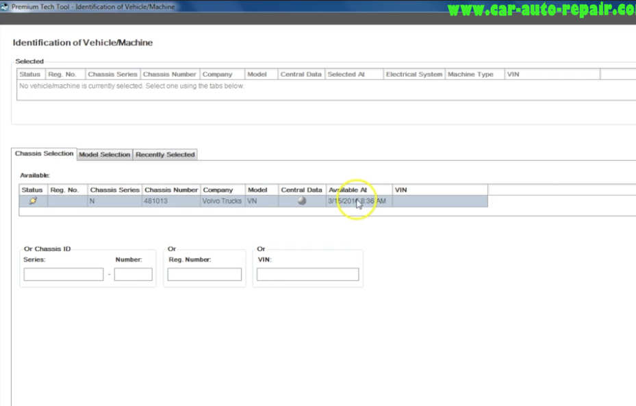 Volvo Premium Tech Tool PTT Clear Inactive Fault Code (2)