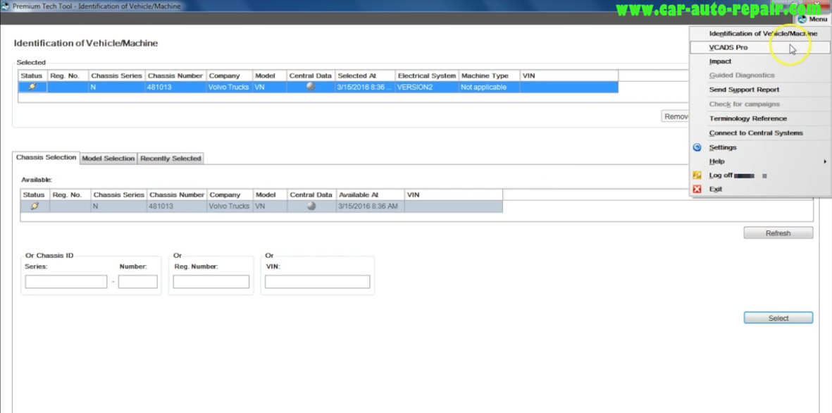 Volvo Premium Tech Tool PTT Clear Inactive Fault Code (4)