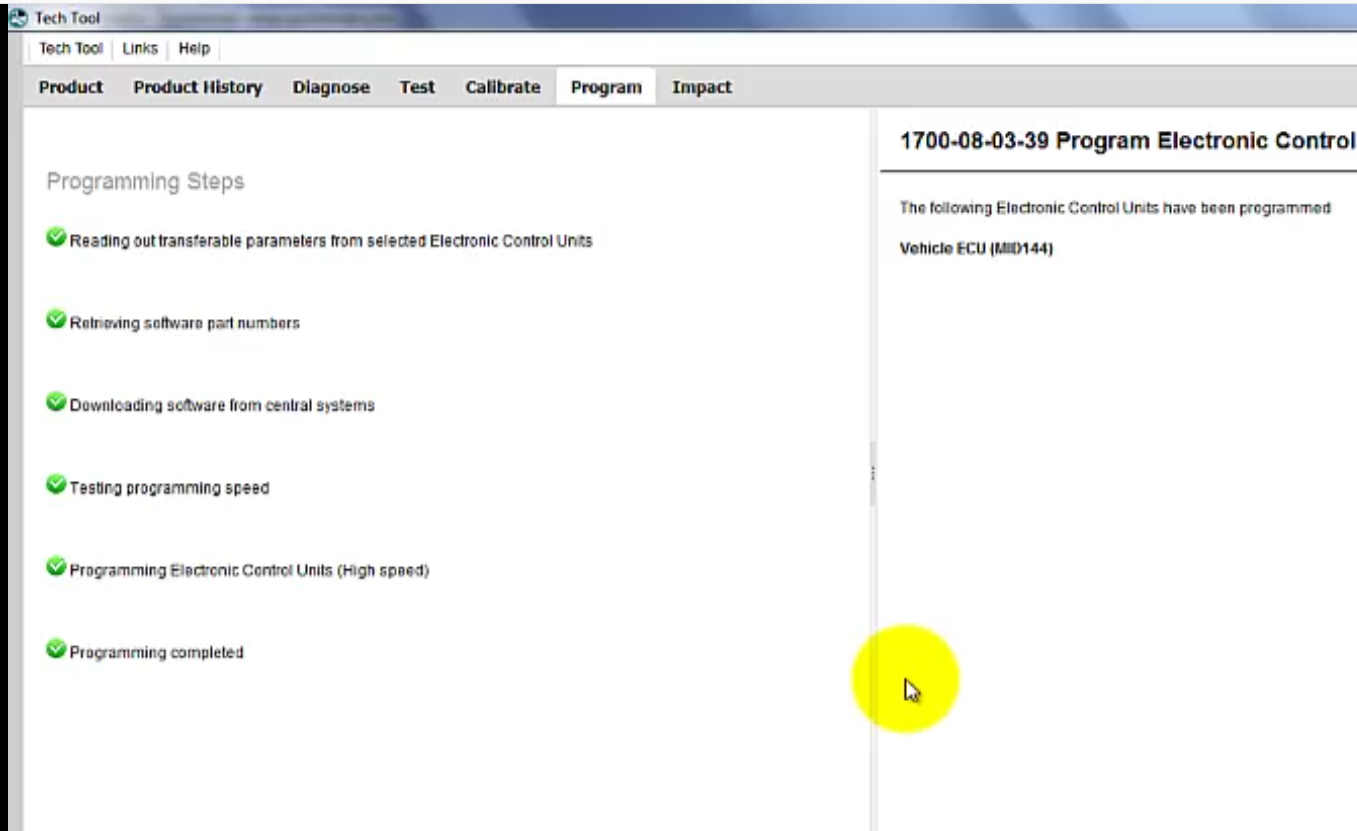 How to Use Volvo PTT to Program ECU10