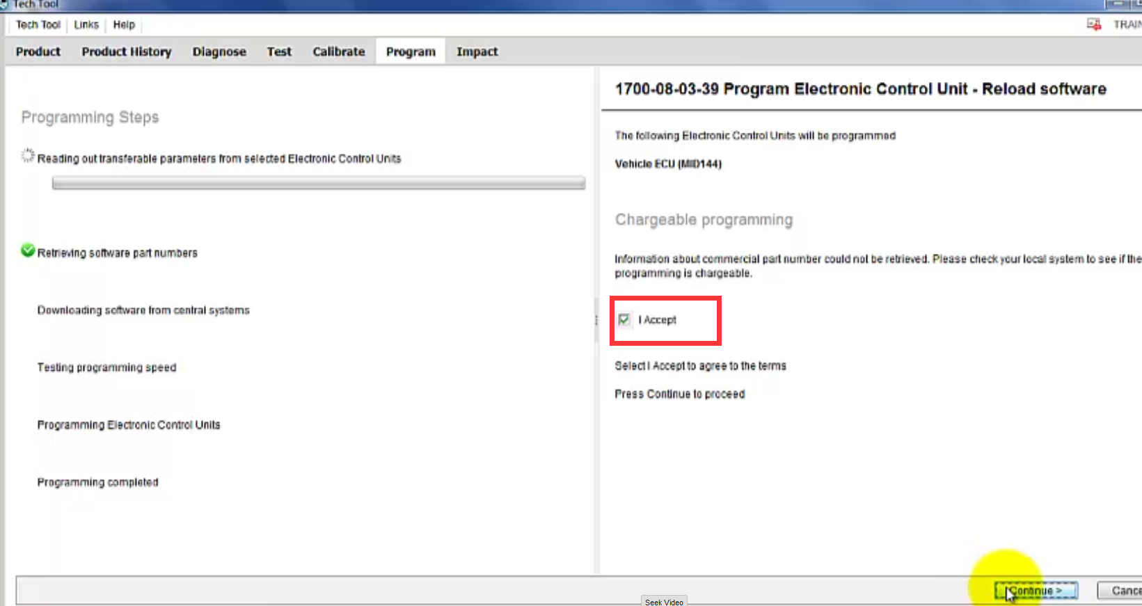 How to Use Volvo PTT to Program ECU8