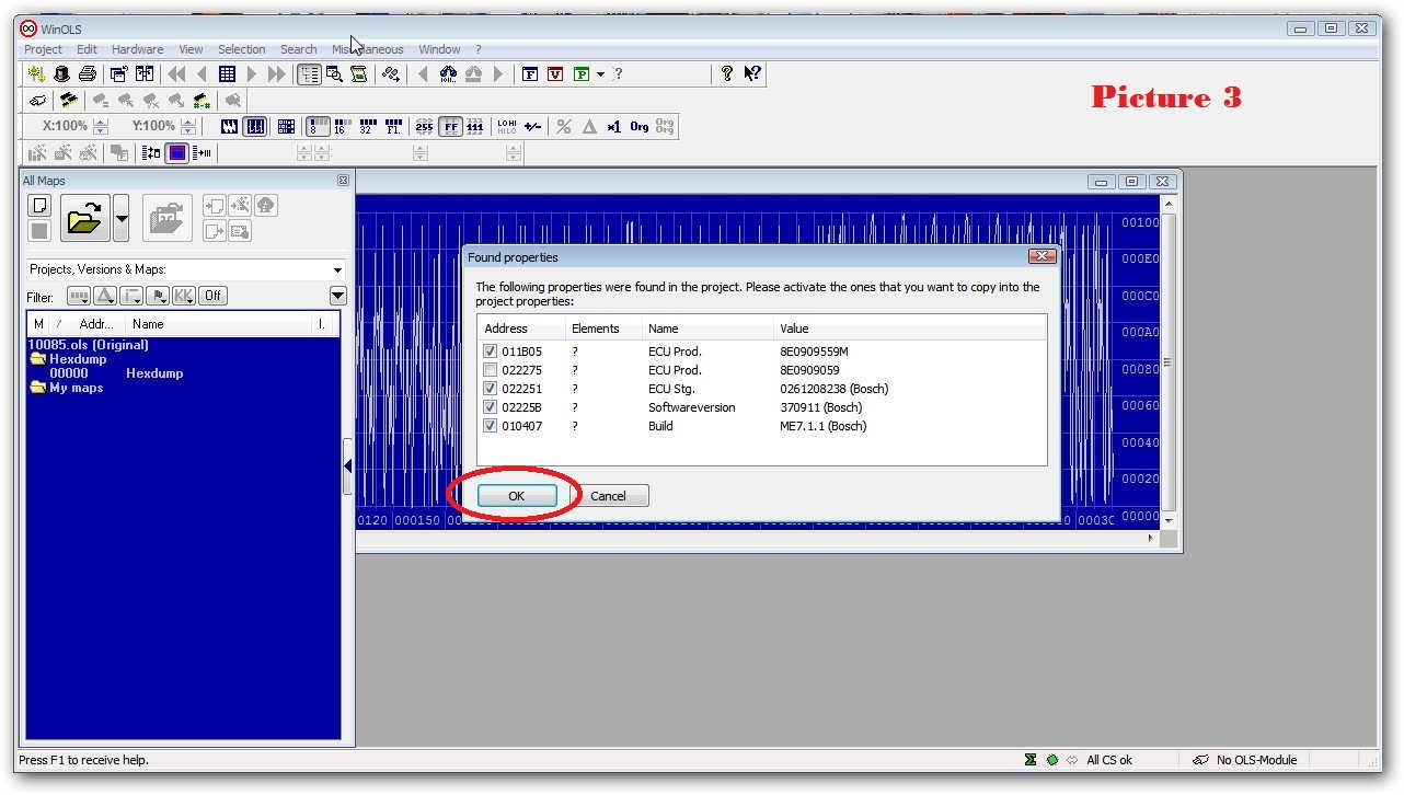 How to Make Checksums for ECU Files with WinOLS (5)