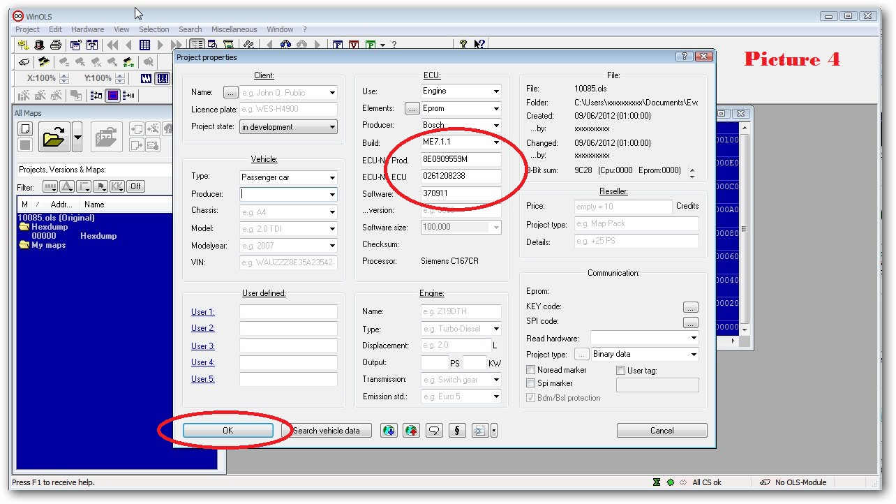 How to Make Checksums for ECU Files with WinOLS (6)