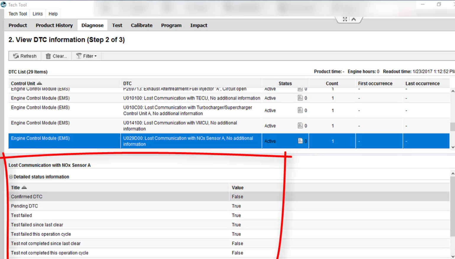 How to Use Volvo PTT Diagnostic a Fault Code (4)