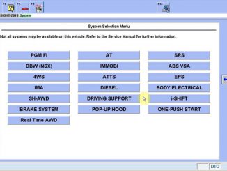 Newest Honda HDS V3.102.038 Free Download