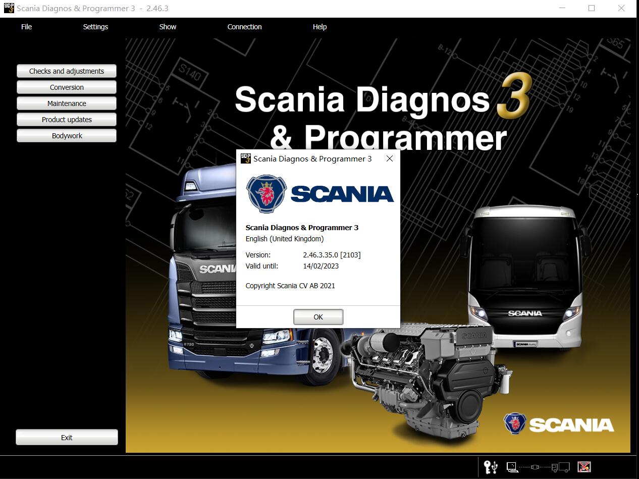 Newest Scania SDP3 V2.46.3