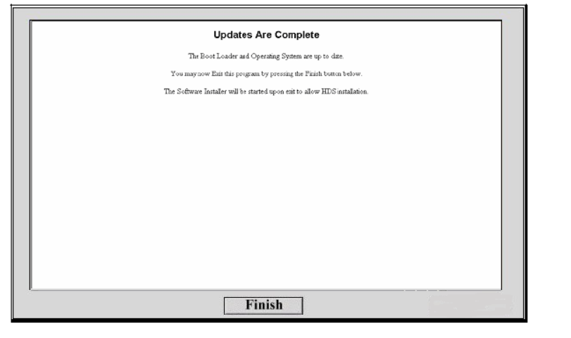 GDS2200 CE Operating System Update Procedure9