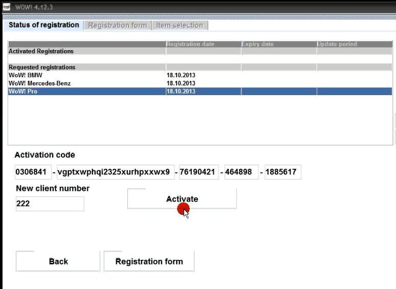 wow snooper registration code