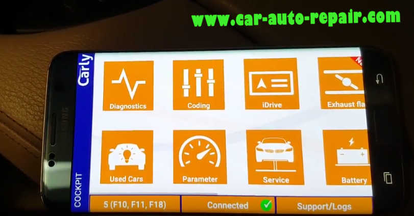 Carly BMW Register Battery for BMW F10 535i 2011 (9)