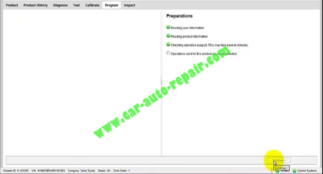 How to Use Volvo PTT to Program Radio (2)