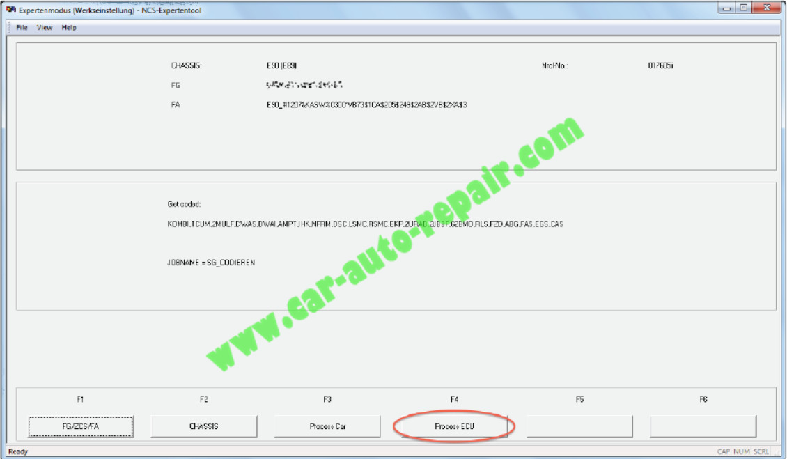 NCS Expert Reset and Coding Adaptive Light Control Modules(ALC) (10)