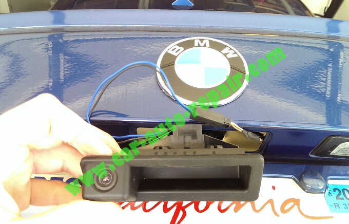 BMW RetrofitInstall & Coding BMW OEM Backup Camera (3)