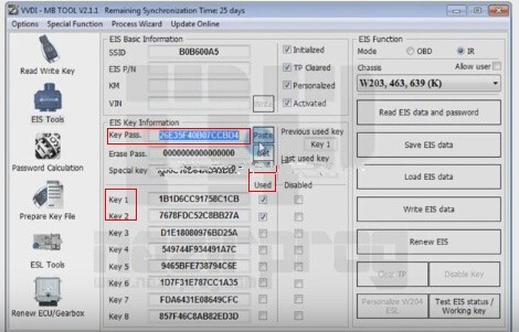 Benz W203 All Keys Lost Programming via VVDI MB Tool (3)