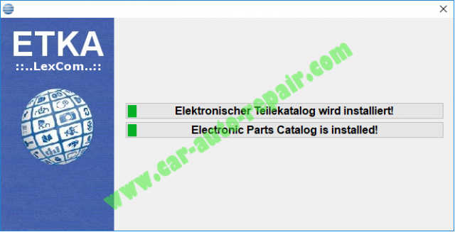 ETKA 8 Free Download Install on Win 788.110 (8)