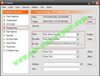 How to Reflash CARPROG MCU AT91SAM7S256 (13)