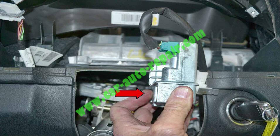 How to Remove & Replace Benz ESL ELV Electronic Steering Lock (10)