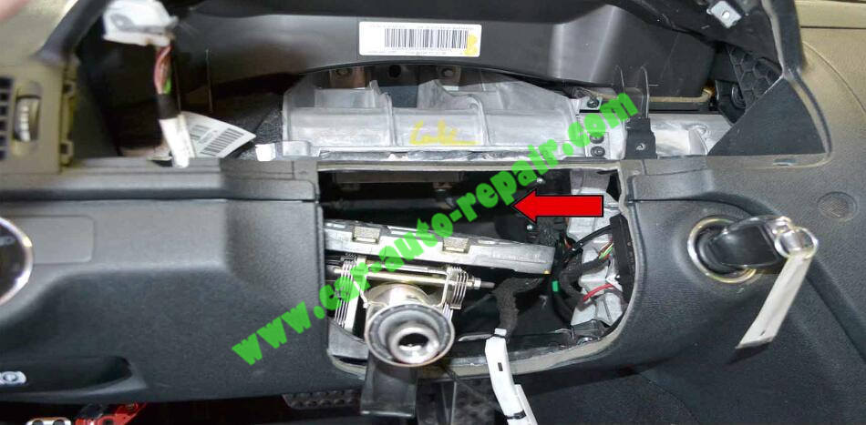 How to Remove & Replace Benz ESL ELV Electronic Steering Lock (8)