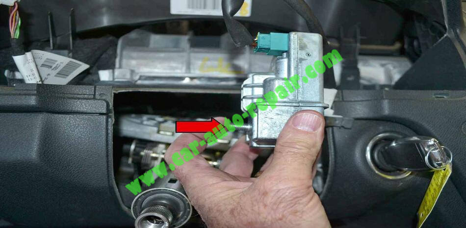 How to Remove & Replace Benz ESL ELV Electronic Steering Lock (9)