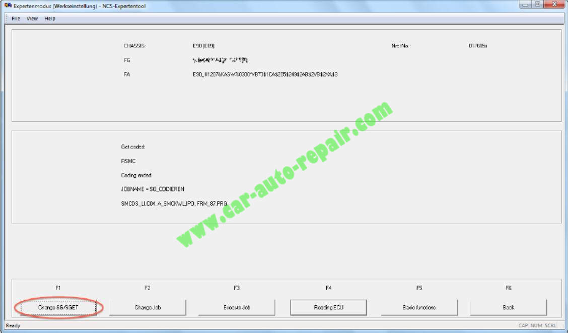 NCS Expert Reset & Code BMW 335i Adaptive Light Control Modules (33)