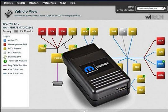 witech-micropod-2-diagnosis-programming-for-chrysler-software-display