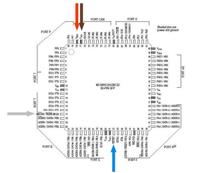 Carprog to Read Motorola MC68HC912xx & 9S12 (6)