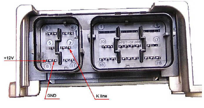 Ford SiemensBosch Airbag Modules Carprog Wire Connection (3)