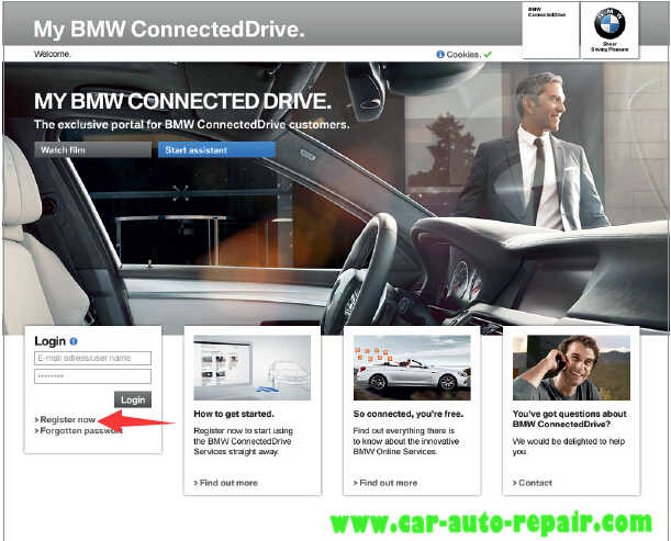 How to Register and Use BMW ConnectedDrive (1)